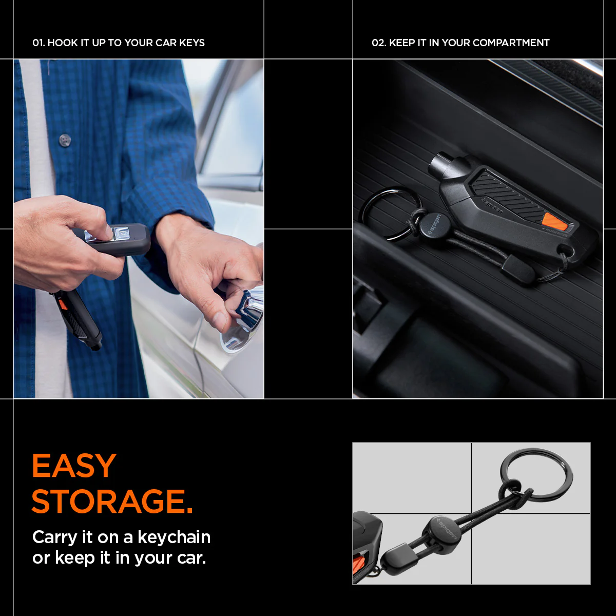 Car Emergency Keychain Hammer - Image 5