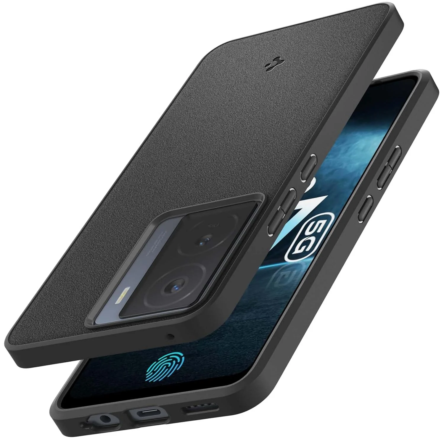 Essential® Sand Blast Back Cover Case For iQOO Z7/Z7s 5G - Image 3