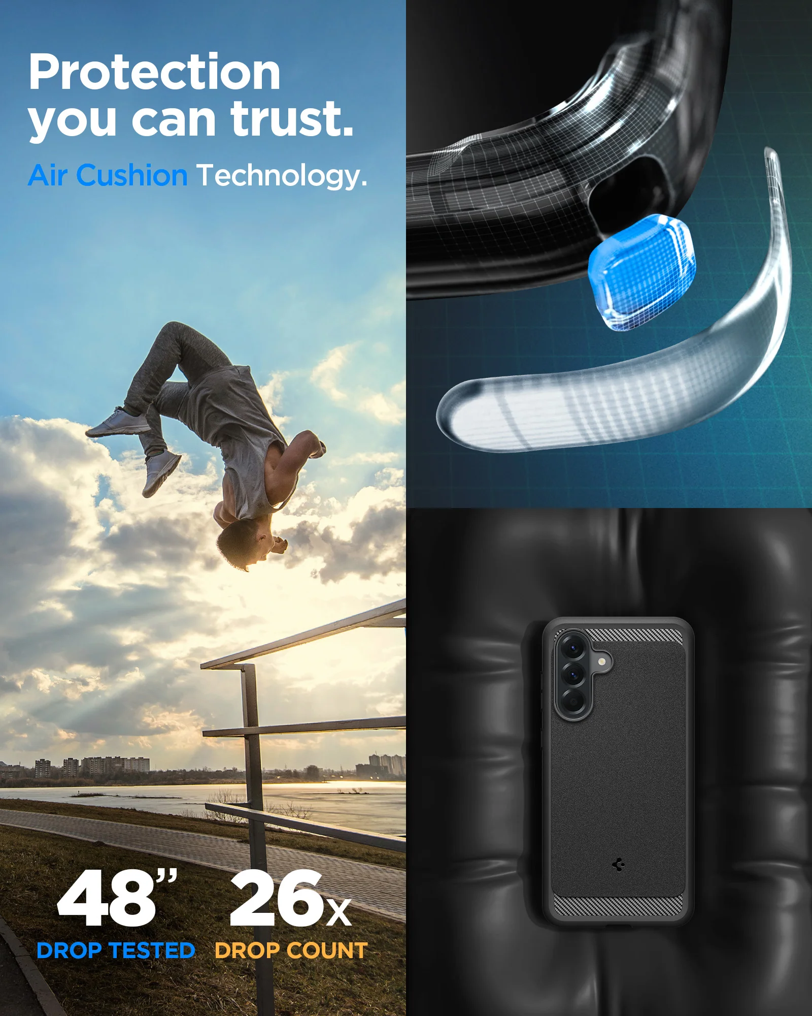 Galaxy A56 5G Series - Rugged Armor - Image 3