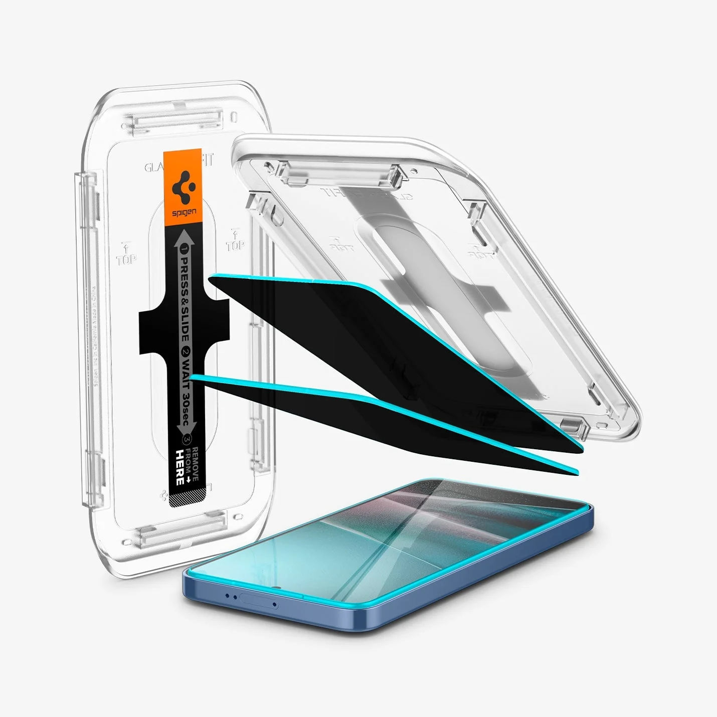 Galaxy S25 Series - GLAS.tR EZ Fit | Privacy Screen Protectors - Pack of 2 - Image 4