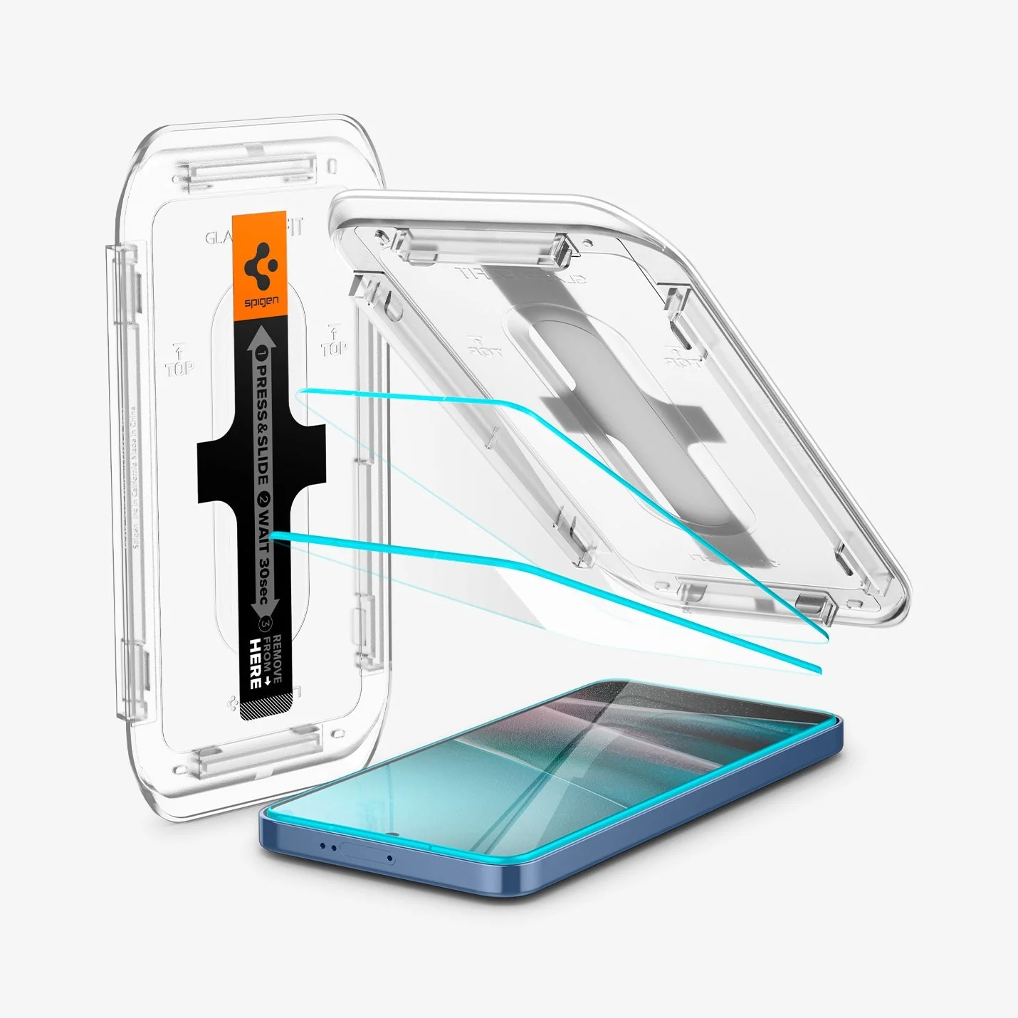 Galaxy S25 Series - GLAS.tR EZ Fit | Clear Screen Protectors - Pack of 2 - Image 5