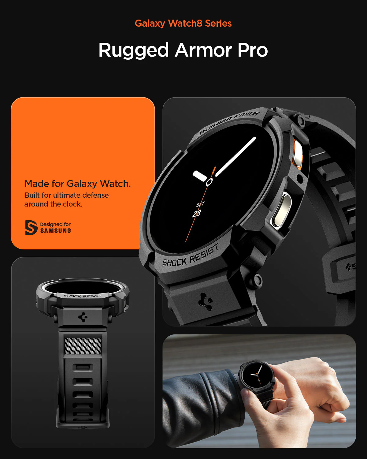 Galaxy Watch 8 Series - Rugged Armor Pro - Image 32