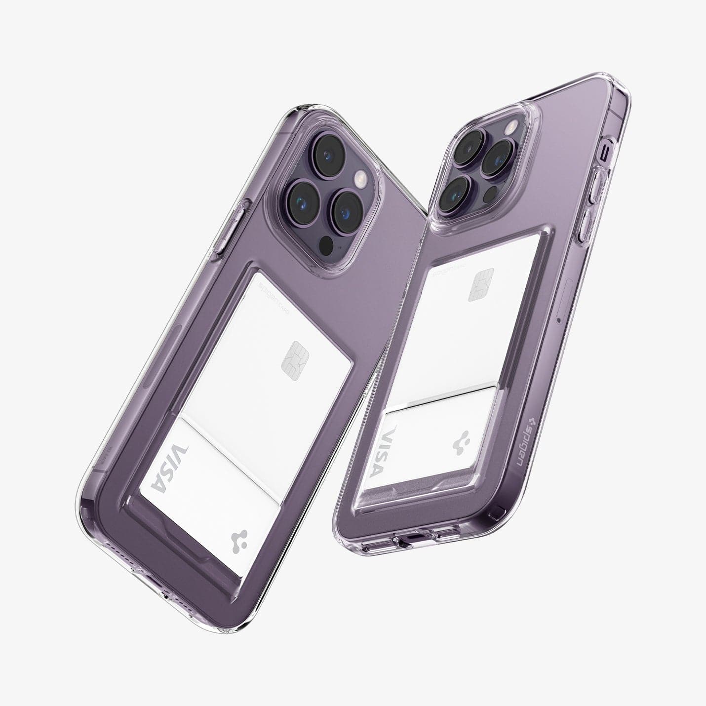iPhone 14 Series - Crystal Slot Back Cover Case - Image 3