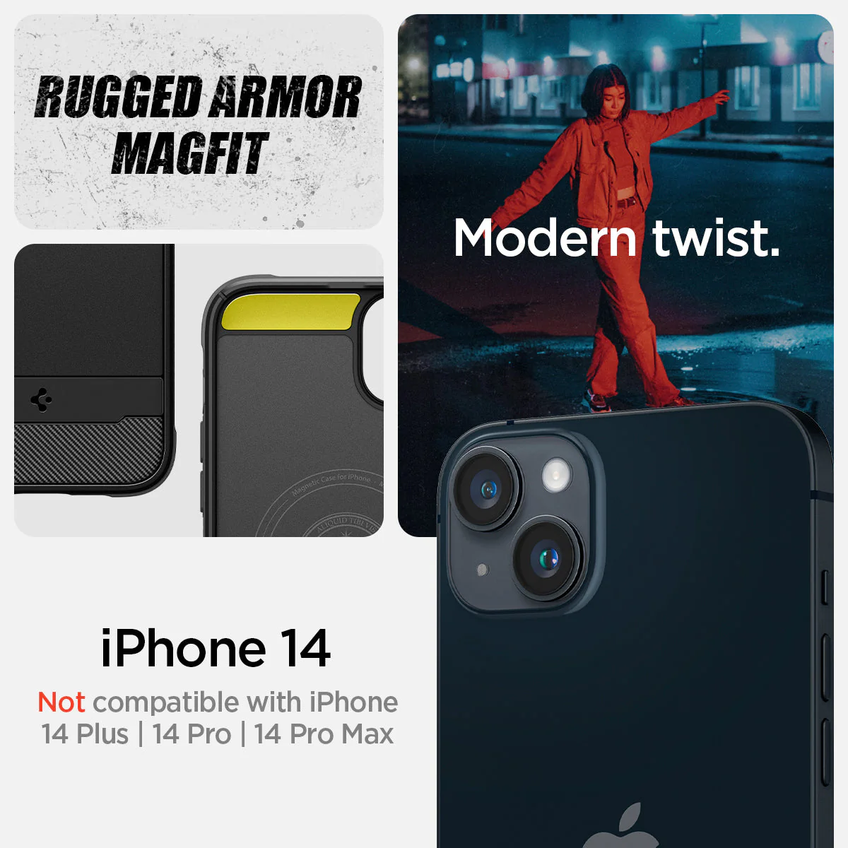 iPhone 14 Series - Rugged Armor MagFit - Image 13