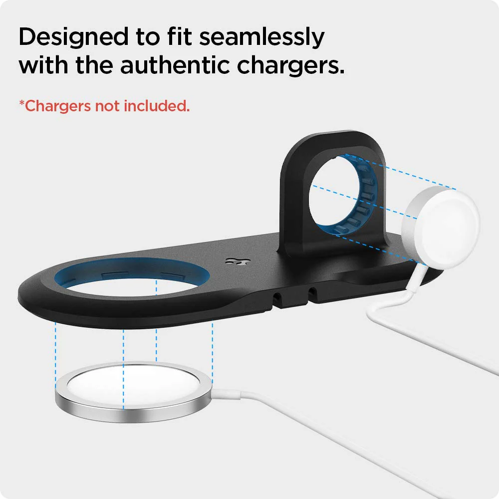 Mag Fit Duo 2 in 1 mobile stand Compatible with MagSafe Charger Stand - Image 24